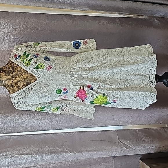 NWT Anthropologie Tracy Reese White Lace Dress - Size 4 - New and Stunning - Picture 1 of 7